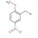2-Methoxy-5-nitrobenzyl bromide (CAS 3913-23-3) - chemical structure image