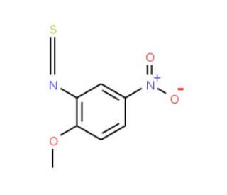 2-Methoxy-5-nitrophenyl isothiocyanate (CAS 71793-51-6) - chemical structure image