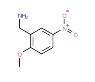 (2-methoxy-5-nitrophenyl)methanamine - chemical structure image