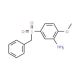2-Methoxy-5-phenylmethanesulfonyl-phenylamine - chemical structure image
