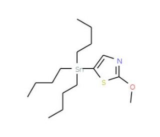 2-Methoxy-5-(tributylstannyl)-1,3-thiazole - chemical structure image