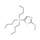 2-Methoxy-5-(tributylstannyl)-1,3-thiazole - chemical structure image
