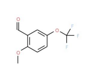 2-Methoxy-5-(trifluoromethoxy)benzaldehyde (CAS 145742-65-0) - chemical structure image