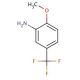 2-Methoxy-5-(trifluoromethyl)aniline (CAS 349-65-5) - chemical structure image