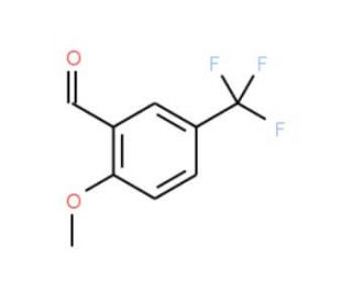 2-Methoxy-5-(trifluoromethyl)benzaldehyde (CAS 146539-83-5) - chemical structure image