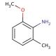 2-Methoxy-6-methylaniline (CAS 50868-73-0) - chemical structure image