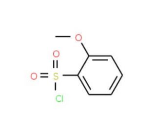 2-Methoxy-benzenesulfonyl chloride (CAS 10130-87-7) - chemical structure image