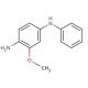2-Methoxy-N4-phenyl-1,4-phenylenediamine (CAS 5840-10-8) - chemical structure image