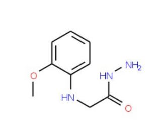 (2-Methoxy-phenylamino)-acetic acid hydrazide - chemical structure image