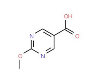 2-Methoxy-pyrimidine-5-carboxylic acid (CAS 344325-95-7) - chemical structure image