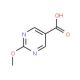 2-Methoxy-pyrimidine-5-carboxylic acid (CAS 344325-95-7) - chemical structure image