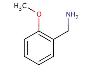 2-Methoxybenzylamine (CAS 6850-57-3) - chemical structure image