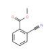 2-(Methoxycarbonyl)benzonitrile (CAS 6587-24-2) - chemical structure image