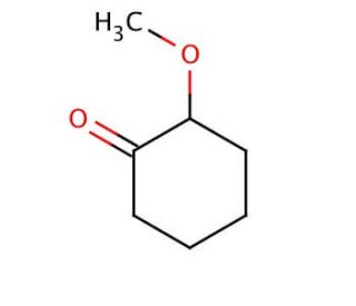 2-Methoxycyclohexanone (CAS 7429-44-9) - chemical structure image