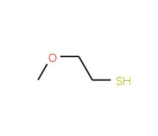 2-methoxyethanethiol (CAS 10494-75-4) - chemical structure image
