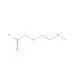 (2-Methoxyethoxy)acetyl chloride (CAS 16024-55-8) - chemical structure image