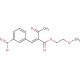 2-Methoxyethyl 2-(3-Nitrobenzylidene)acetoacetate - chemical structure image