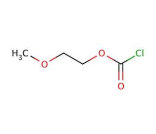2-Methoxyethyl chloroformate (CAS 628-12-6) - chemical structure image