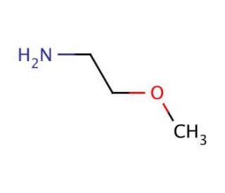 2-Methoxyethylamine (CAS 109-85-3) - chemical structure image