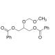 2-(Methoxymethoxy)-1,3-propanediyl Dibenzoate (CAS 110874-21-0) - chemical structure image