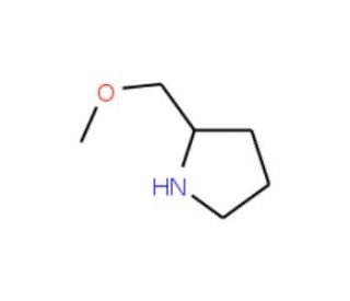 2-(Methoxymethyl)pyrrolidine (CAS 76946-27-5) - chemical structure image