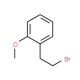 2-Methoxyphenethyl bromide (CAS 36449-75-9) - chemical structure image