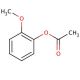 2-Methoxyphenyl acetate (CAS 613-70-7) - chemical structure image