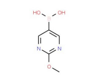 2-Methoxypyrimidine-5-boronic acid (CAS 628692-15-9) - chemical structure image