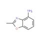 2-Methyl-1,3-benzoxazol-4-amine (CAS 342897-54-5) - chemical structure image