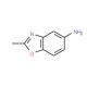 2-Methyl-1,3-benzoxazol-5-amine (CAS 72745-76-7) - chemical structure image