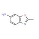2-Methyl-1,3-benzoxazol-6-amine (CAS 5676-60-8) - chemical structure image