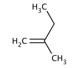 2-Methyl-1-butene (CAS 563-46-2) - chemical structure image