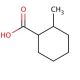 2-Methyl-1-cyclohexanecarboxylic acid, mixture of cis and trans (CAS 56586-13-1) - chemical structure image
