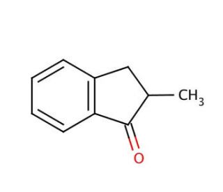 2-Methyl-1-indanone (CAS 17496-14-9) - chemical structure image