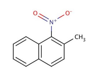 2-Methyl-1-nitronaphthalene (CAS 881-03-8) - chemical structure image