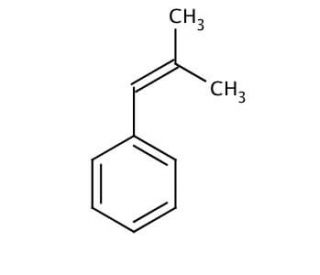 2-Methyl-1-phenyl-1-propene (CAS 768-49-0) - chemical structure image