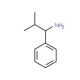 2-methyl-1-phenylpropan-1-amine (CAS 6668-27-5) - chemical structure image