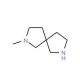 2-Methyl-2,7-diazaspiro[4.4]nonane (CAS 135380-53-9) - chemical structure image