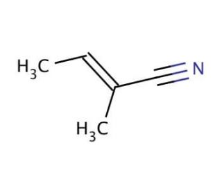 2-Methyl-2-butenenitrile (CAS 4403-61-6) - chemical structure image