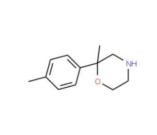 2-Methyl-2-p-tolylmorpholine (CAS 902836-81-1) - chemical structure image