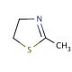 2-Methyl-2-thiazoline (CAS 2346-00-1) - chemical structure image