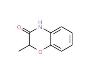 2-methyl-2H-1,4-benzoxazin-3(4H)-one (CAS 21744-83-2) - chemical structure image