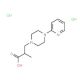 2-Methyl-3-(4-pyridin-2-yl-piperazin-1-yl)-propionic acid dihydrochloride - chemical structure image