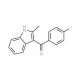 2-Methyl-3-(4′-fluorobenzoyl)indole (CAS 26206-00-8) - chemical structure image