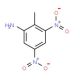 2-Methyl-3,5-dinitro-phenylamine (CAS 35572-78-2) - chemical structure image