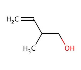 2-Methyl-3-buten-1-ol (CAS 4516-90-9) - chemical structure image