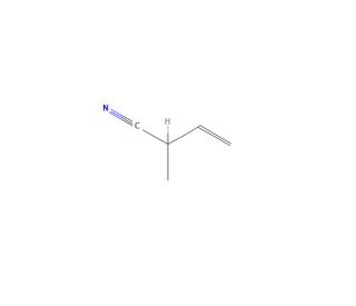 2-Methyl-3-butenenitrile (CAS 16529-56-9) - chemical structure image