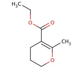 2-Methyl-3-carbethoxy-5,6-dihydropyran - chemical structure image