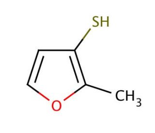2-Methyl-3-furanthiol (CAS 28588-74-1) - chemical structure image