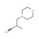 2-Methyl-3-morpholin-4-ylpropanenitrile - chemical structure image
